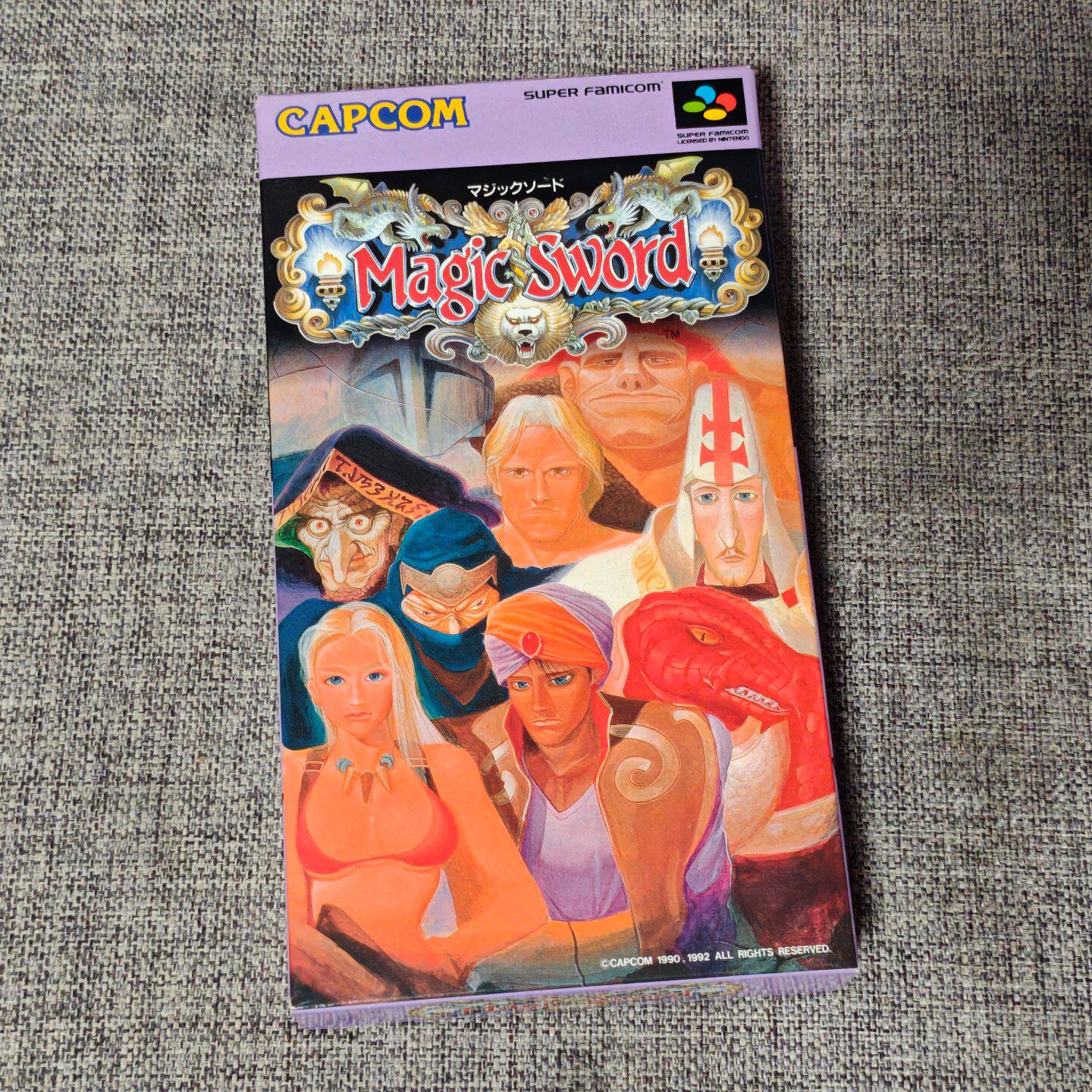 全新品 任天堂SFC 超任主机适用的 正版游戏卡带 魔法之剑