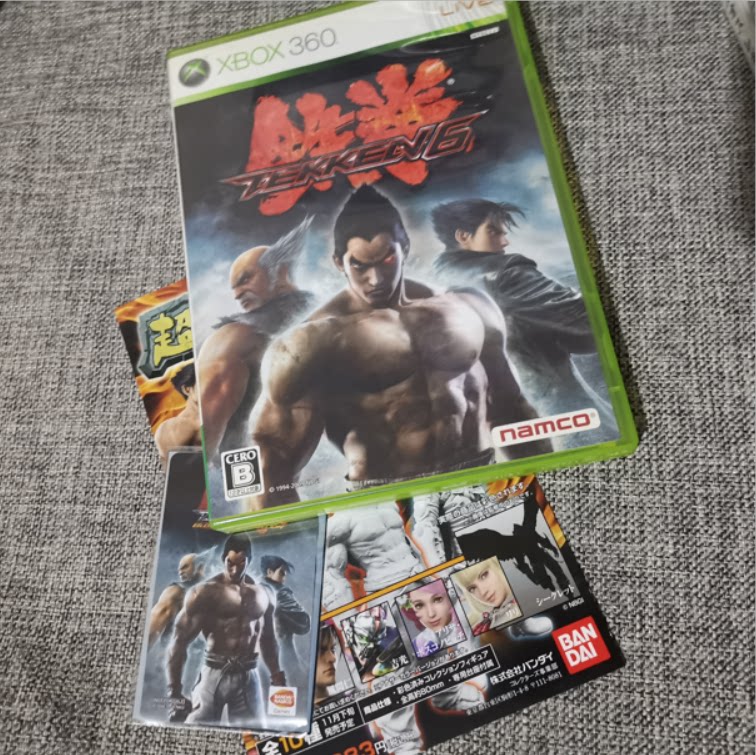 中古超美品 XBOX360主机适用的 正版游戏 铁拳6