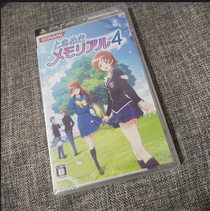 全新品 PSP 正版 心跳回忆 4