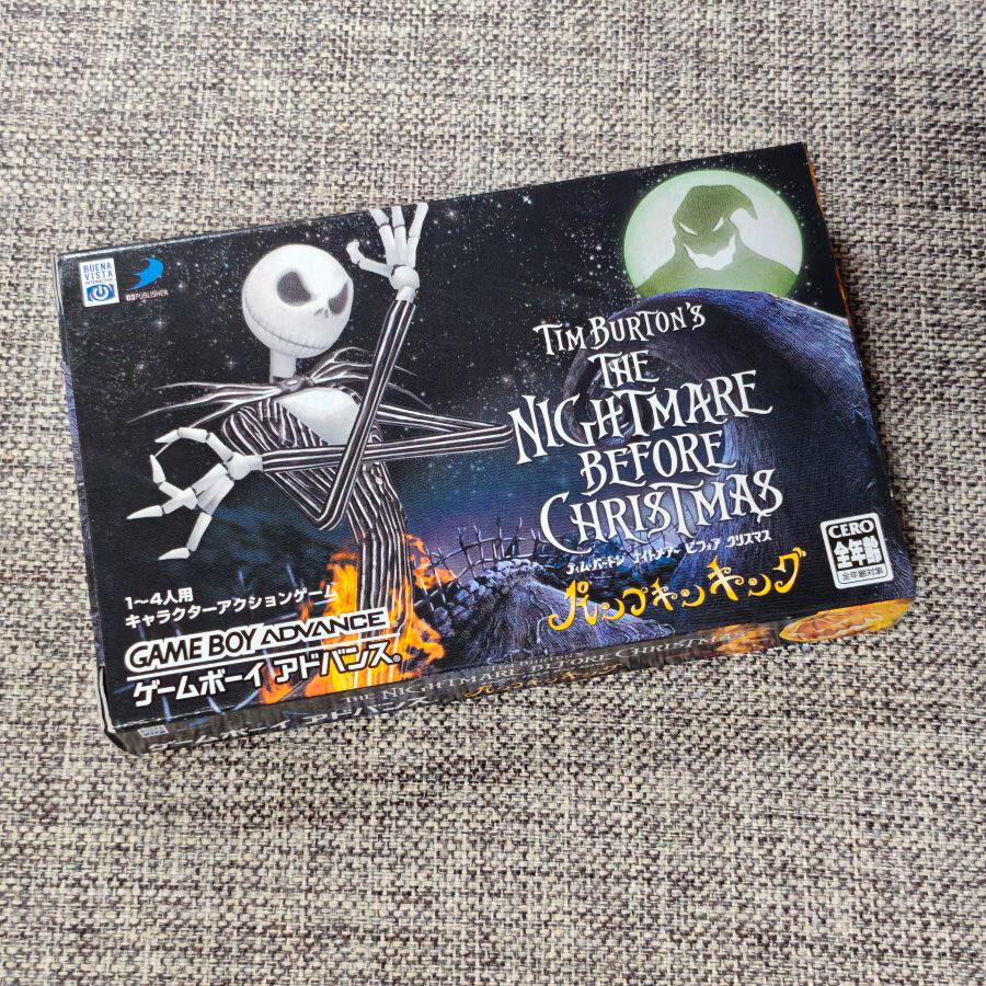 全新品 任天堂GBA NDS掌机适用的 正版游戏卡带 圣诞惊魂夜