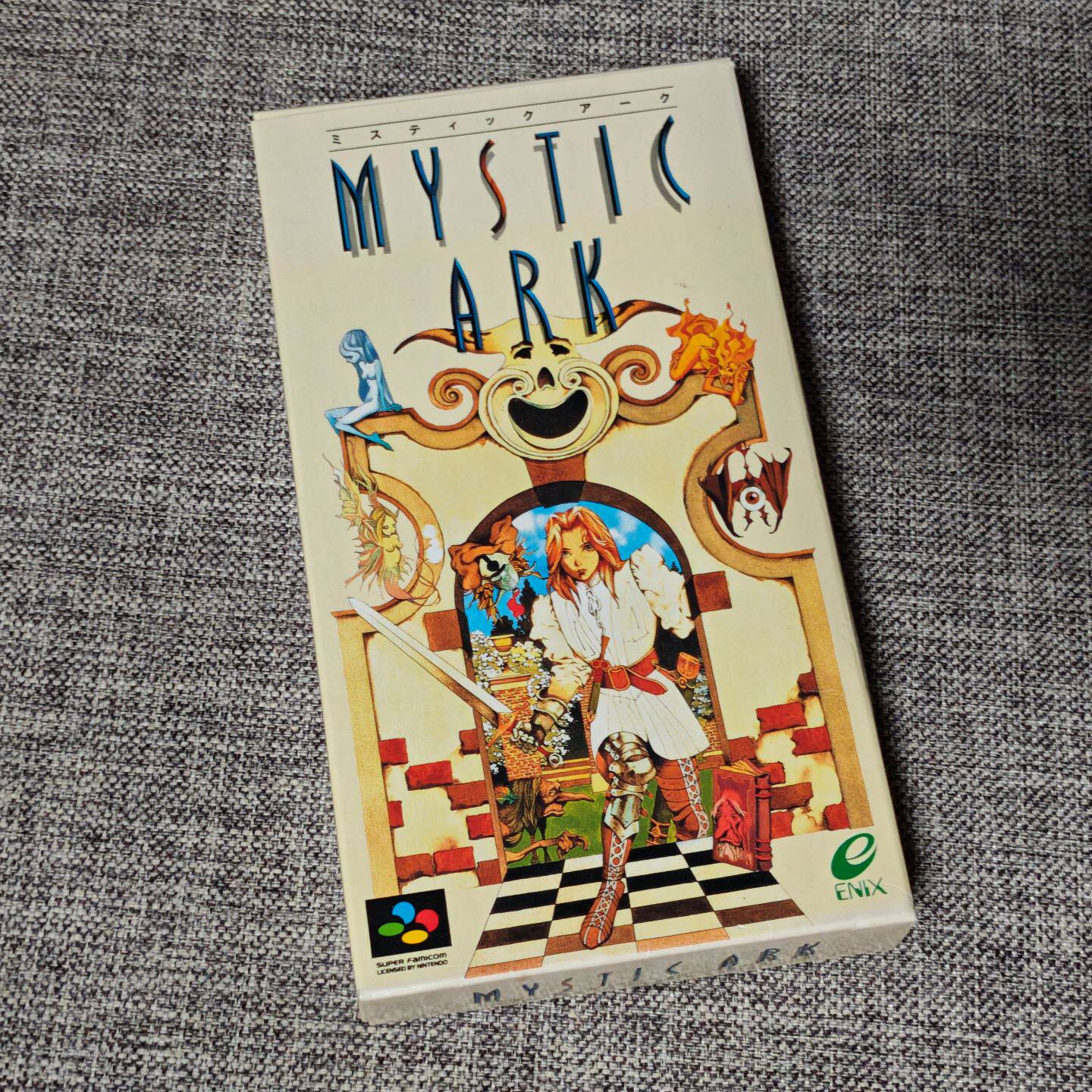 美品 任天堂SFC 超任主机适用的 正版游戏卡带 神秘约柜