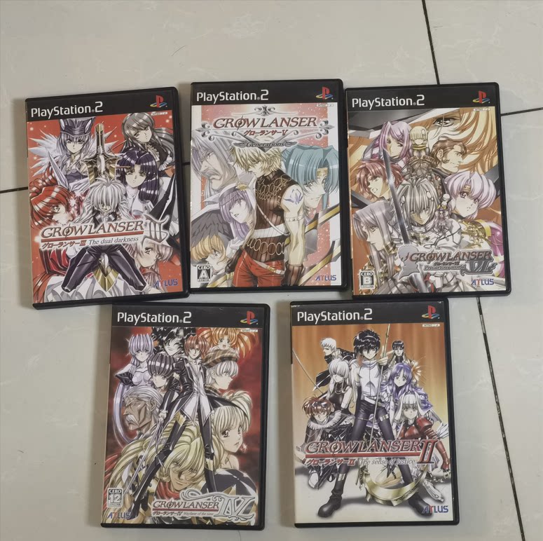 美品 ps2 正版 梦幻骑士 全套