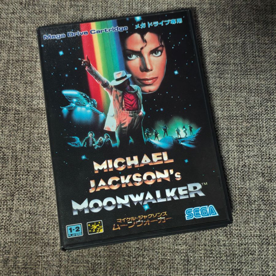 超美品 世嘉MD 主机适用 原装正版游戏卡带 月球漫步 外星战将