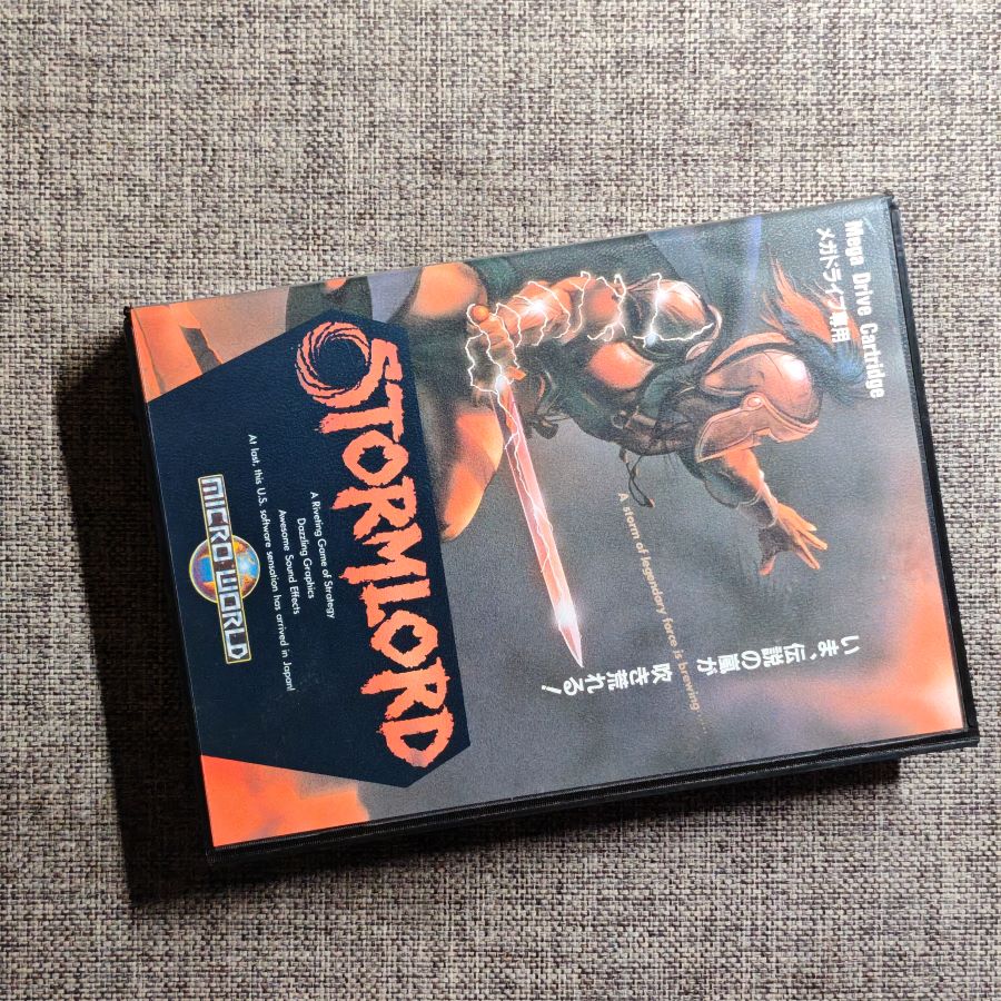 全新品 世嘉MD 主机适用 原装正版游戏卡带 暴风领主