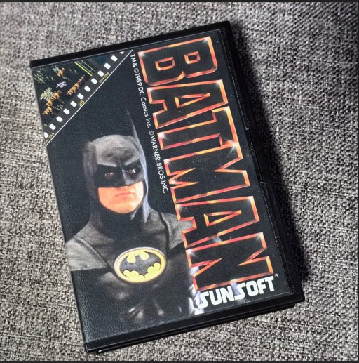 超美品良品 FC 正版游戏卡带 蝙蝠侠 红白机用