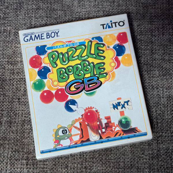 全新品 GB GBC GBA 泡泡龙 任天堂掌机用 原装正版游戏卡带
