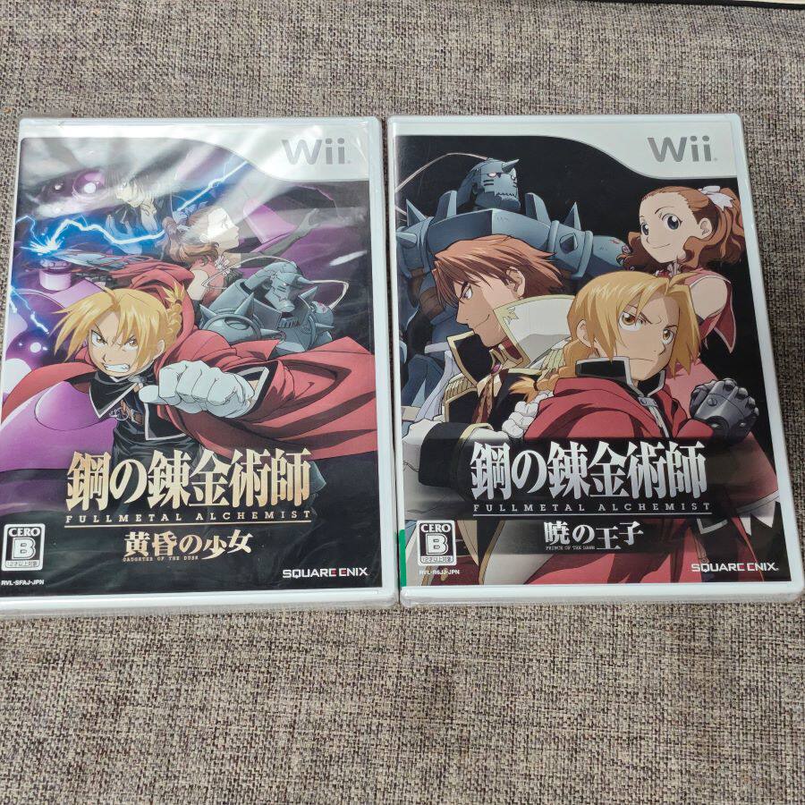 全新品 任天堂WII主机适用 正版游戏 钢之炼金术师