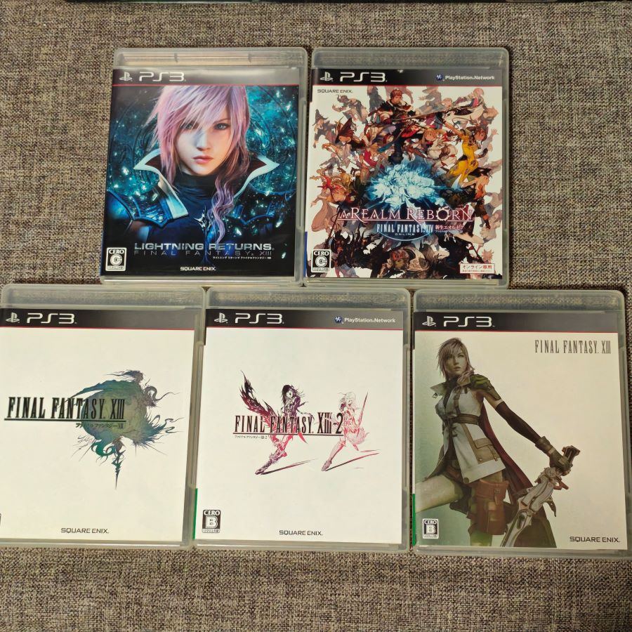 PS3中古美品的 最终幻想13 14 雷霆归来 日版