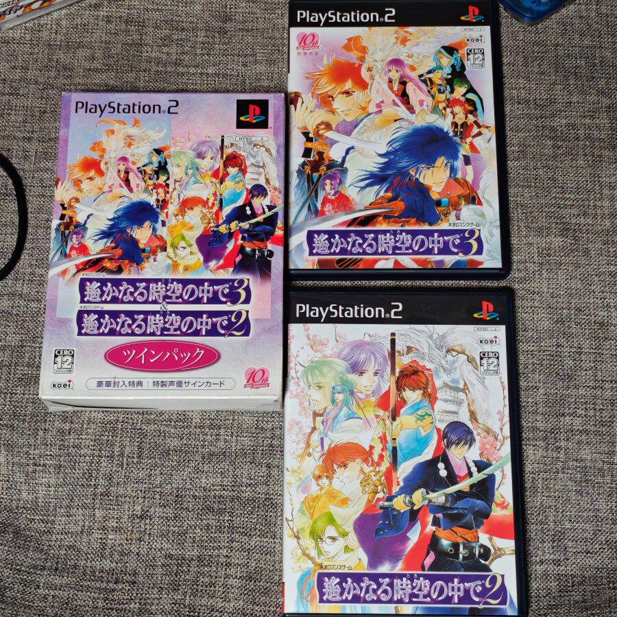 PS2 正版游戏 遥远的时空中 2+3