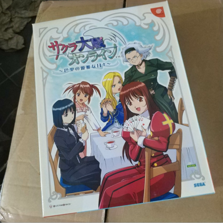 世嘉dc全新品的 正版 樱花大战 巴里  豪华限定版box 全新品