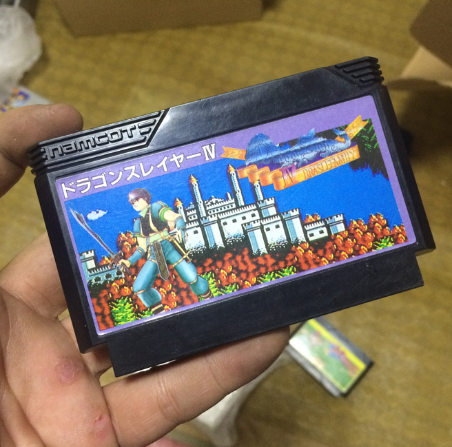 正版游戏卡带屠龙战士任天堂FC