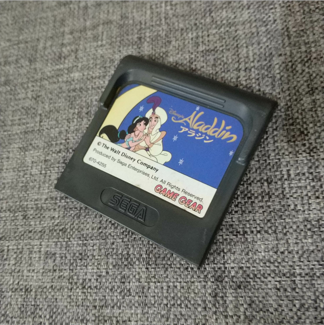 世嘉gg的 正版卡带 游戏卡 阿拉丁