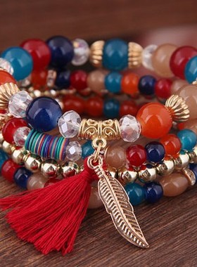 初六同款手链多层多串