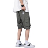 2021夏季工装短裤男多口袋港风五分裤夏天裤子D，男装休闲裤，星座810(原QT5070)