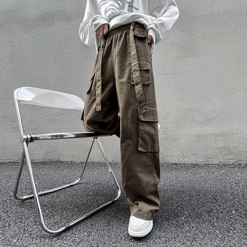 2025春季新款工装裤男美式军工裤大码阔腿裤拖地裤K9010-P65控88，男装工装外套，星座810(原QT5070)