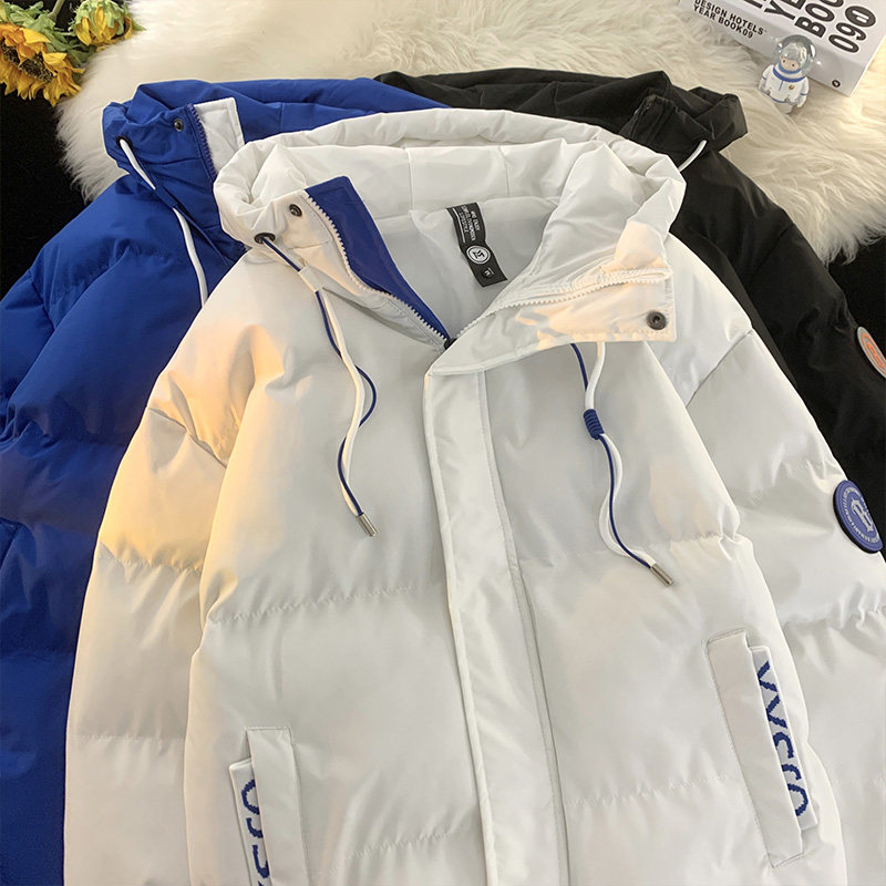 2024冬季新款青少年连帽棉衣面包服帅气羽绒棉服MY8028-P05控138,男装棉衣,星座810(原QT5070)