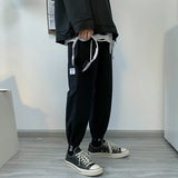 2021春季新款百搭工装裤男九分休闲束脚裤宽松K24-P55控78，男装休闲裤，星座810(原QT5070)
