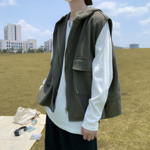 2023春季新款短袖夹克工装上衣青春时尚潮流百搭J5013-P65控88图片