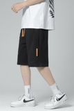 2022夏季新款休闲裤短裤潮男压花工艺五分裤卫裤D，男装休闲裤，星座810(原QT5070)