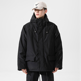 爆款主推!2021冬季连帽棉衣男潮流外套宽松上衣MY6002-P110控158，男装棉衣，星座810(原QT5070)