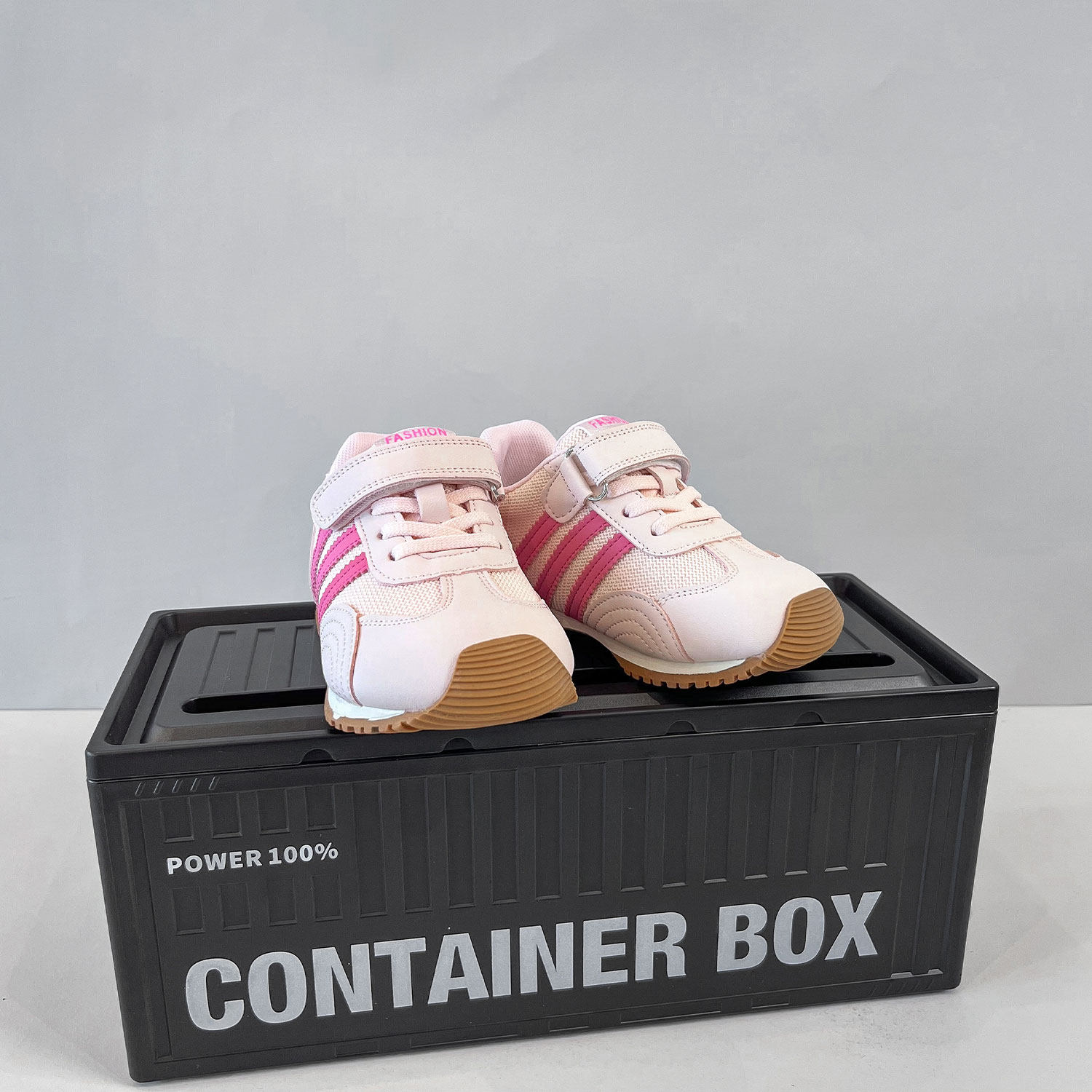 2026新款春秋季韩版女童鞋子粉色德训鞋男童运动鞋儿童休闲小板鞋,童鞋/婴儿鞋/亲子鞋,板鞋,淘宝优惠券,粉丝福利购,淘宝优惠卷