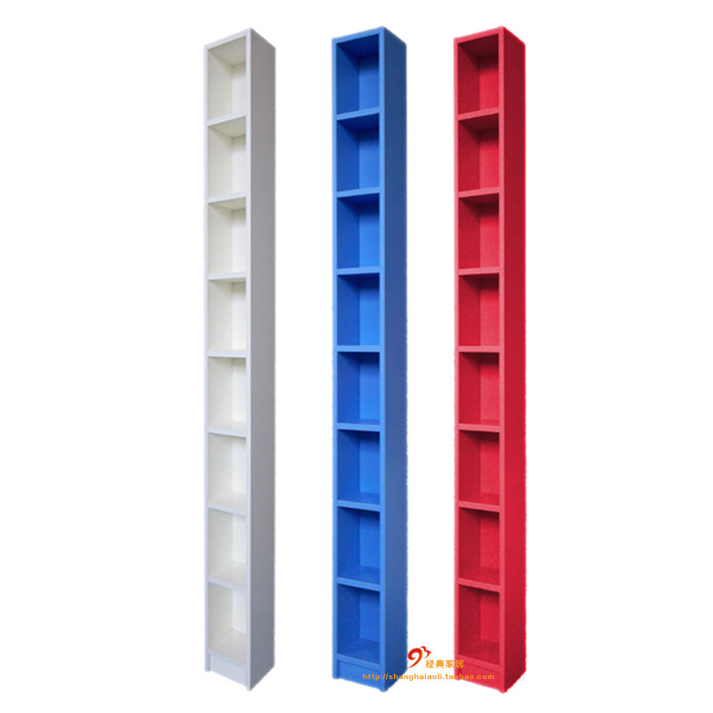 皇冠老店 2米高简约现代dvd漫画书柜cd柜蓝光碟漫画书架角柜20宽