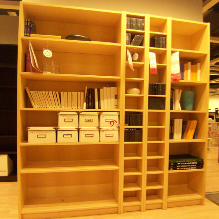 工厂定制书柜书架书墙cd碟片收纳