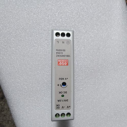 议价明纬MDR-20-24导轨电源24V 1A输入100-2可维修