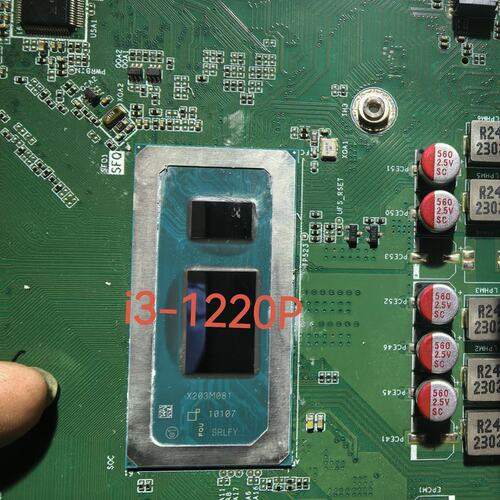 议价I3-1220P处理器主板原配散热器风支持DC供电双内可维修
