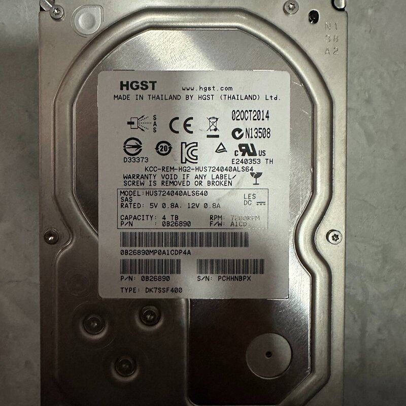 议价日立4T SAS HUS724040ALS640 成色不错可维修