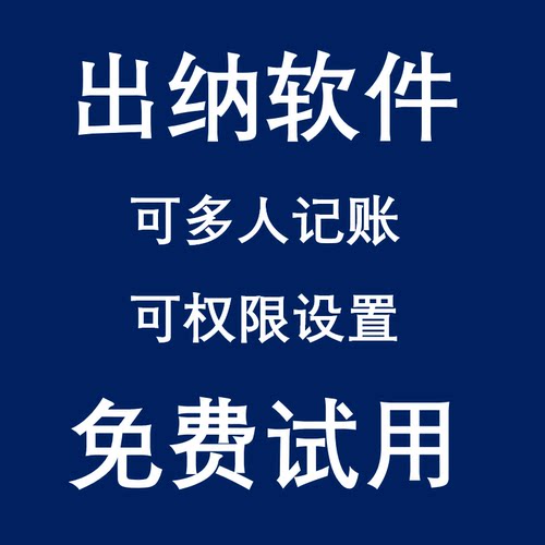 网络版出纳软件流水账收支日记账