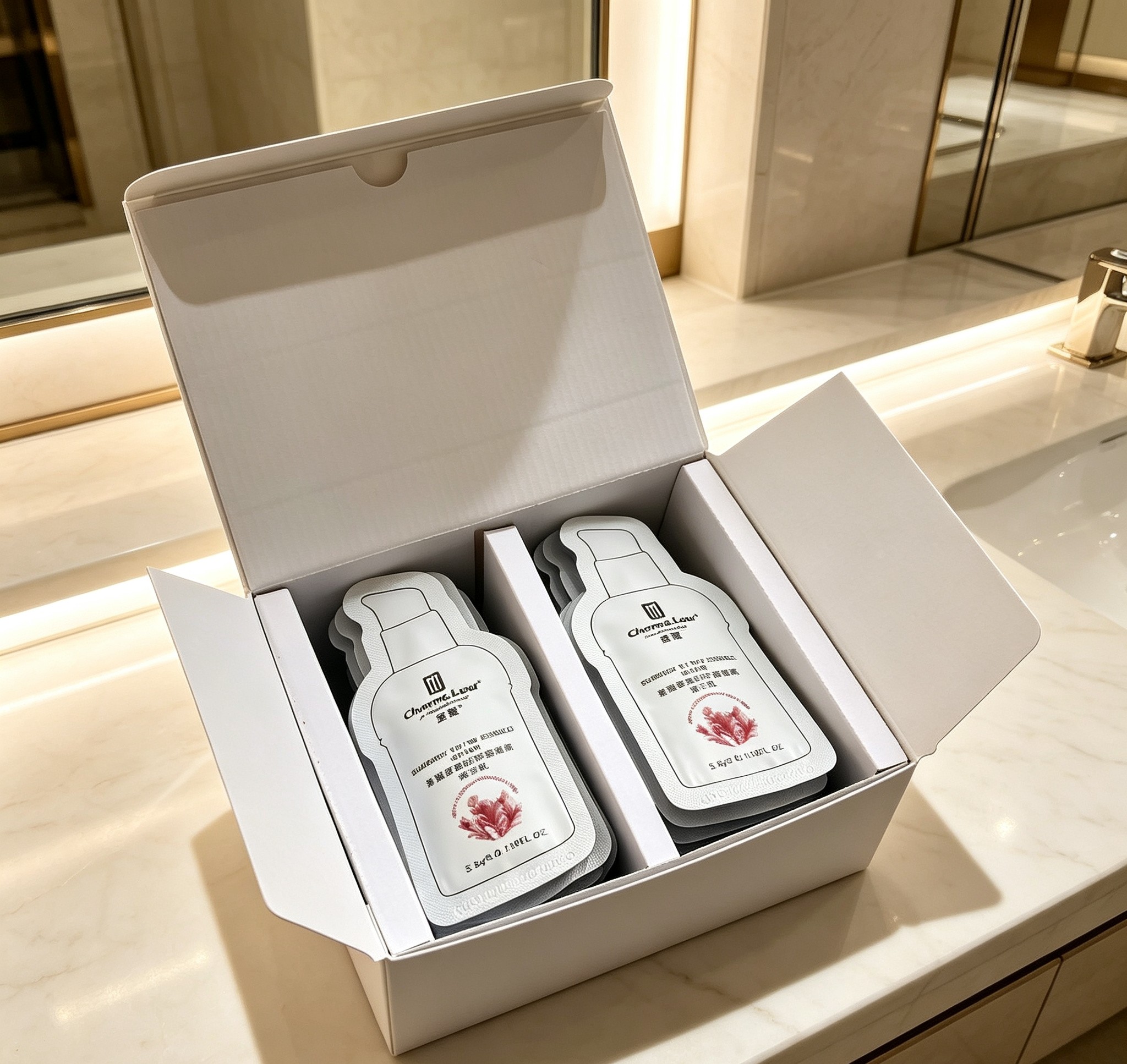 香蔓海萃红叶藻御颜精华乳3.5gX50袋/盒 补水保湿乳 滋润