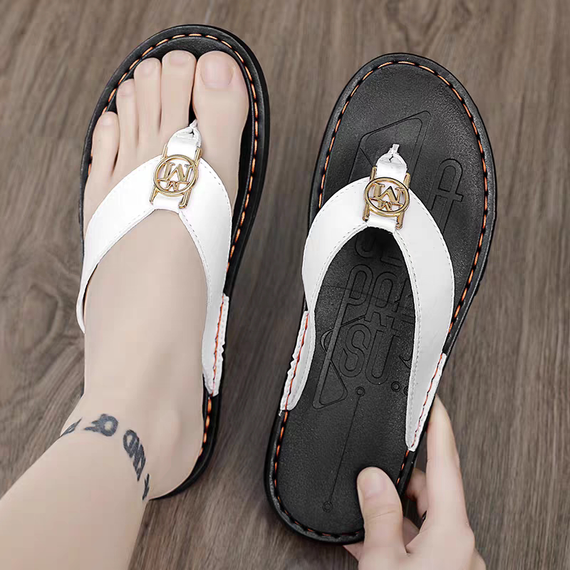 2026广东人字拖男款夏季潮流休闲凉拖高端男拖鞋外穿个性防滑防臭