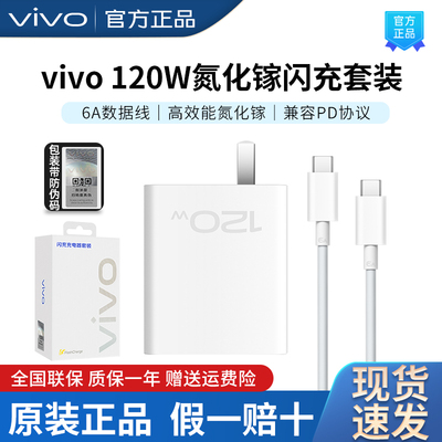 vivo120W超级闪充充电器套装