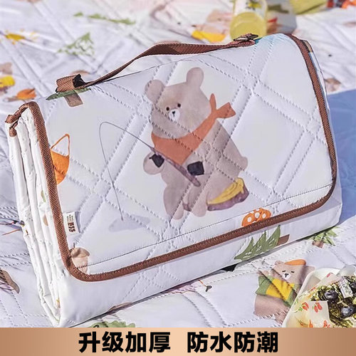 探险者野餐垫防潮垫加厚户外便携防水春游垫子郊游野炊垫露营地垫