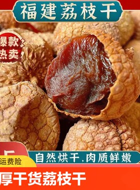 福建莆田荔枝干500g*袋大果新货非桂味糯米滋小核肉厚干货特产
