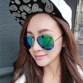 清仓捡漏特价 防紫外线遮阳太阳镜女情侣开车墨镜男潮飞行员蛤蟆镜