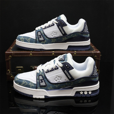 潮牌大码男鞋小白鞋板鞋情侣百搭时尚潮流学生内增高运动休闲鞋子