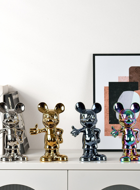 陶瓷摆件轻奢客厅酒柜装饰品