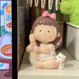 Творческая милая йога девочка -машина на рабочем столе украшения подарка на день рождения подарок для подруги на китайском День святого Валентина Смешная девушка