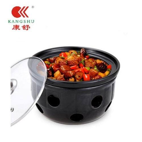 酒精炉汤锅康舒砂锅汤锅