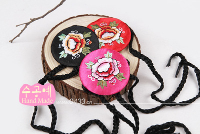 绣花韩式新娘发绳婚礼头饰