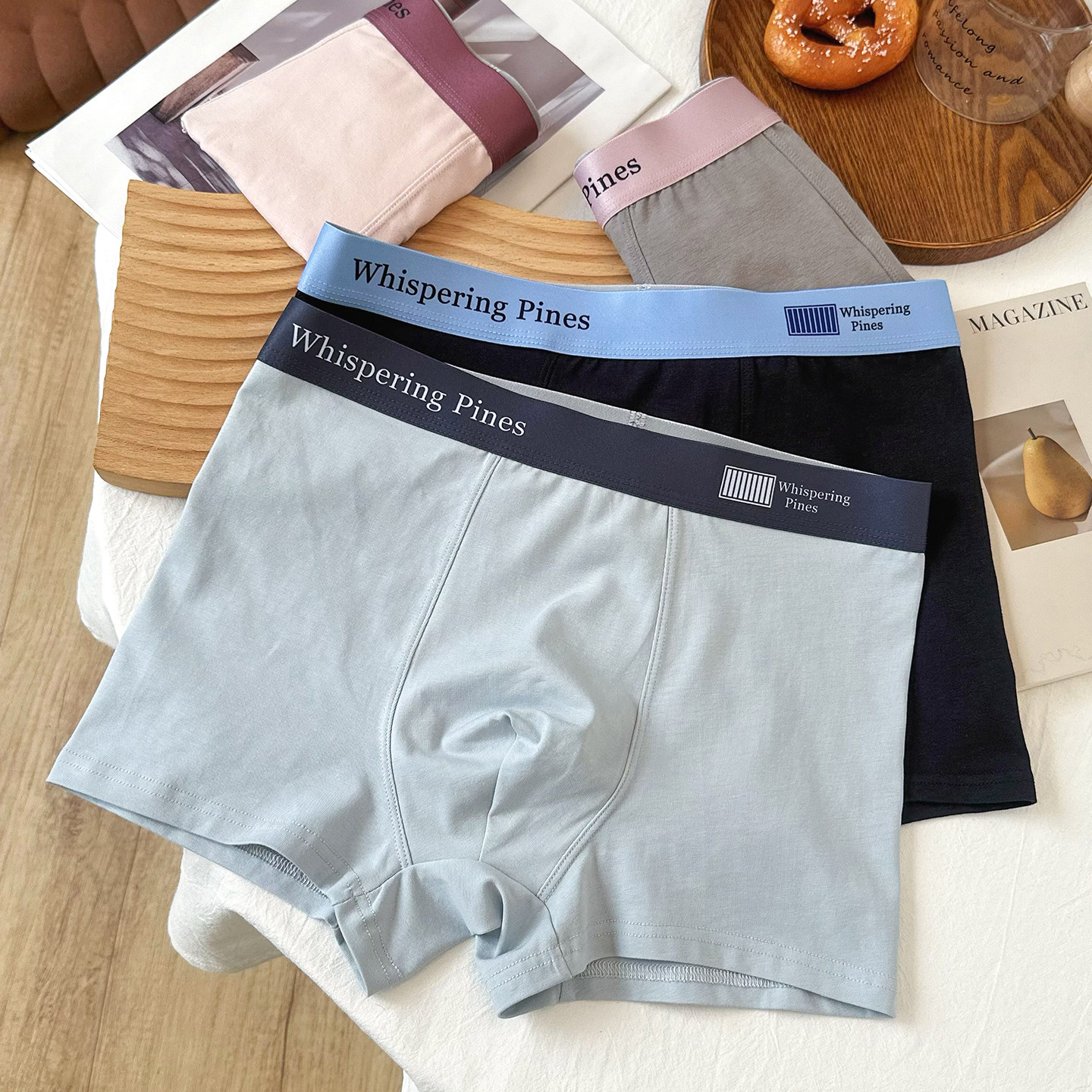 男士平角内裤纯棉抗菌透气青少年2026新款中腰透气舒适四角短裤头,女士内衣/男士内衣/家居服,男平角内裤,淘宝优惠券,粉丝福利购,淘宝优惠卷