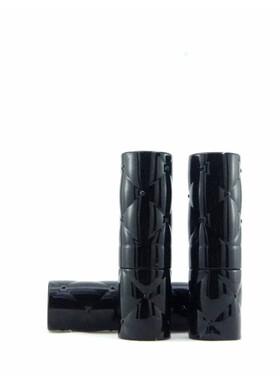 口红管批发现货 凌面黑色口红管空管 12.1口径 diy唇膏管 可印刷