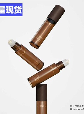 创意新款5ml10ml15ml磨砂避光香水滚珠瓶精华液螺口分装瓶精油瓶