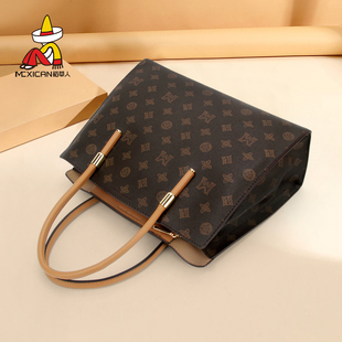 稻草人女包手提包包女士2026新款斜挎包女大容量通勤小众托特包