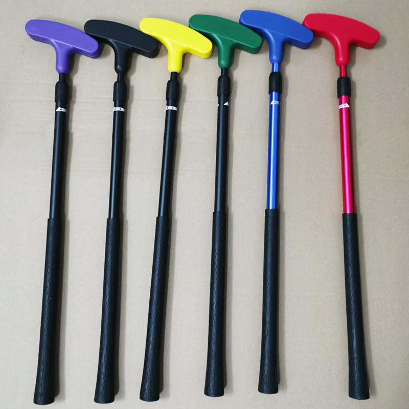 高尔夫球杆三节可伸缩调节