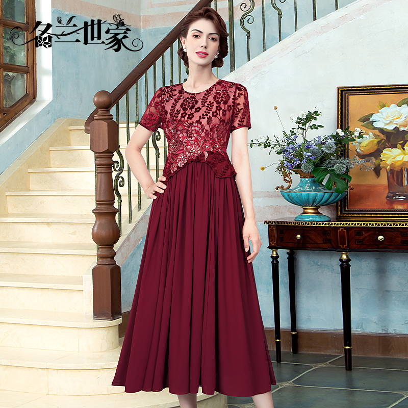 名兰世家高端结婚婚宴礼服原创