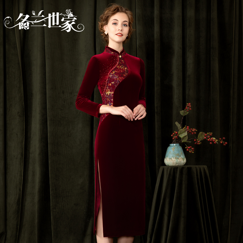 名兰世家 Demi-season cheongsam, wedding dress