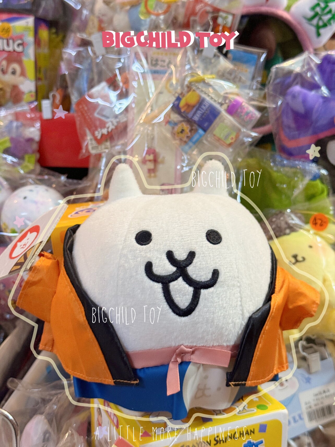 外单TheBattleCats猫猫大战争猫咪大战相扑摆件20cm
